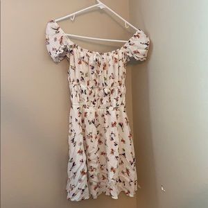 Copper Key - White Floral Dress